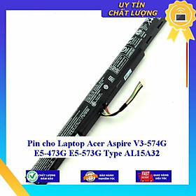 Pin cho Laptop Acer Aspire V3-574G E5-473G E5-573G Type AL15A32 - Hàng Nhập Khẩu New Seal