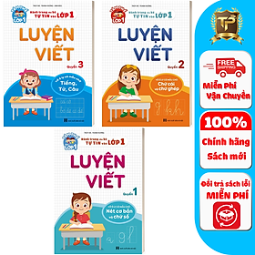 [Download Sách] Sách - Combo Luyện Viết Hành Trang và Tâm Thế Cho Bé Vào Lớp 1 (3 cuốn)