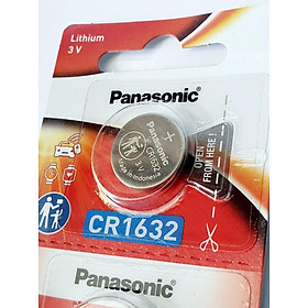 {Panasonic VN nhập khẩu} Pin Cúc Áo Panasonic  CR1632  3V Lithium dùng cho đồng hồ, thiết bị điện tử... - 1 Viên