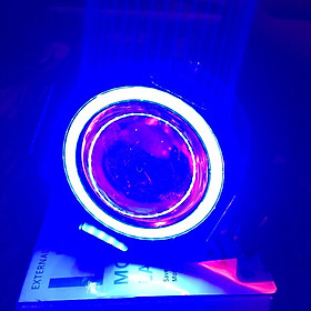 Đèn bi cầu U7 (có viền đèn LED) cực sáng, dễ dàng lắp đặt cho ô tô, xe máy A88