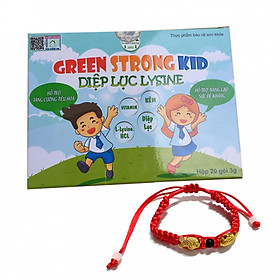 Thực phẩm chức năng bảo vệ sức khỏe Diệp lục lysine  Diệp lục kid - Green