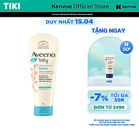 Sữa dưỡng thể hàng ngày Aveeno Baby Daily Moisture Lotion 227g