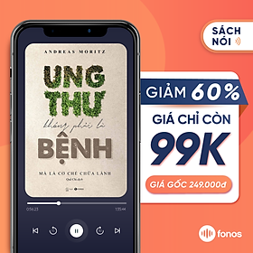 Sách nói: ung thư không phải là bệnh, mà là cơ chế chữa lành