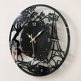 "Biểu Tượng Tình Yêu Paris – Chiếc Đồng Hồ Abatsu Khiến Không Gian Của Bạn Thêm Đẳng Cấp!"