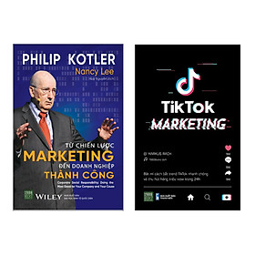 Hình ảnh Combo 2 Cuốn Sách Kinh Tế: Tiktok Marketing + Từ Chiến Lược Marketing Đến Doanh Nghiệp Thành Công (Tuyệt Chiêu Làm Giàu Từ Internet và Chiến Thuật Marketing Hiệu Qủa)