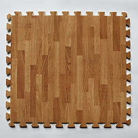 Mua Bộ 9 Miếng thảm xốp vân gỗ lót sàn 45 x 45 cm