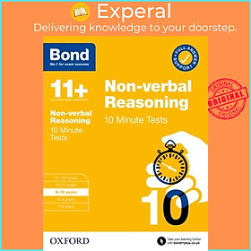 Sách - Bond 11+: Bond 11+ 10 Minute Tests Non-verbal Reasoning 9-10 years: For 11+ G by Bond 11+ (UK edition, paperback)