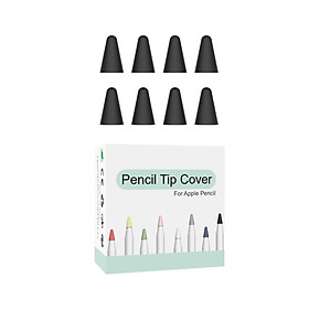 Mua Hộp 8 Đầu Bút Silicone PC Bảo Vệ Cho Apple Pencil 1 / Apple Pencil 2