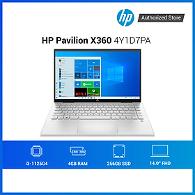 Mua Laptop HP Pavilion X360 14-dy0172TU 4Y1D7PA i3-1125G4 | 4GB | 256GB | Intel UHD Graphics | 14inch FHD | Cảm ứng | Win 10 - Hàng chính hãng