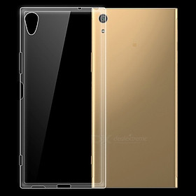 Ốp lưng silicon dẻo trong suốt dành cho Sony Xperia XA1 Plus - Hàng cao cấp