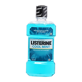 Nước Súc Miệng Listerine Bạc Hà 500ML