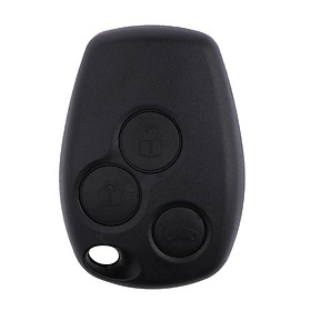 3-button Remote Key Case Fob Shell Housing Replace for  Key