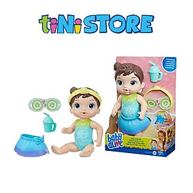 Bộ đồ chơi búp bê tóc nâu spa thư giãn Baby Alive