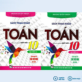 Combo sách tham khảo toán 10 - biên soạn theo chương trình gdpt mới - ha-mk