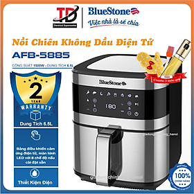 Mua Nồi Chiên Không Dầu Điên Tử BlueStone AFB-5885  Dung Tích 6.5Lit  Hàng Chính Hãng