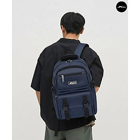 Balo Đi Học Nam Nữ Xbags Dark Blue XB 3202 - Balo Thời Trang Cao Cấp, Vải Polyester Chống Nước, Ngăn Chứa Rộng Đựng Laptop 15.6 Inch