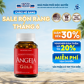 Viên Uống ANGELA GOLD Hỗ Trợ Sức Khỏe, Sắc Đẹp Và Sinh Lý Nữ