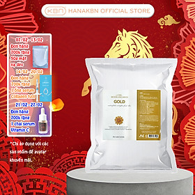[KHUYẾN MÃI] Bột Mặt Nạ Dẻo Vàng 24K Cho Da Nhạy Cảm Trắng Sáng ADEL Hàn Quốc 1kg