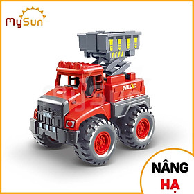 Bộ đồ chơi xe cứu hỏa chữa cháy mô hình cho bé 1 2 3 4 5 tuổi