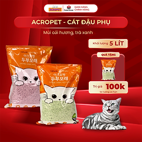 Cát vệ sinh đậu nành cho mèo Acropet
