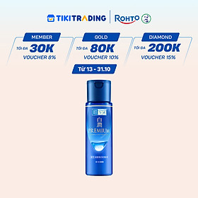 Dung dịch dưỡng trắng cao cấp, cải thiện thâm nám, tàn nhang Hada Labo Shirojyun Premium Whitening Lotion 170ml