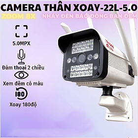 Mua Camera IP Yoosee Thân Xoay Zoom 8X Siêu Nét 5.0Mpx 22 Led 4 Râu Hồng Ngoại  Ban Đêm Có Màu Chống Nước Đàm Thoại 2 Chiều Full Box Hàng Chính Hãng