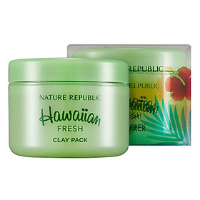 Mặt Nạ Dưỡng Da Chiết Xuất Đất Sét Nature Republic Hawaiian Fresh Clay Pack (96ml)