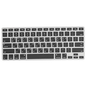 Korean / English Silicone Keyboard Cover Protector for Macbook Pro 13" 15