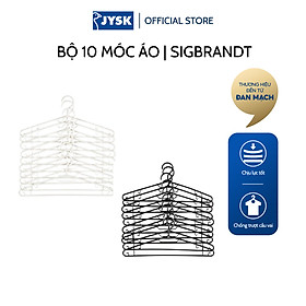 Bộ 10 móc áo | JYSK Sigbrandt | PP | nhiều màu | R7xD41cm