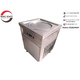Mua MÁY LÀM KEM CUỘN THÁI LAN 1 CHẢO TRÒN 37cm  BAO HÀNH 12 THÁNG 