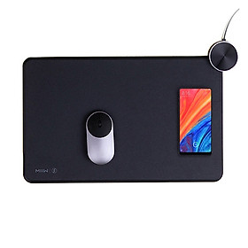 Tấm lót chuột chơi game thông minh Xiaomi, hỗ trợ sạc không dây MIX 2S QI, hỗ trợ thay đổi màu sáng của tấm lót chuột và kết nối Bluetooth để điều chỉnh âm lượng máy tính