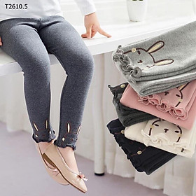 Quần Legging Thỏ Cho Bé Gái Size 10-35kg