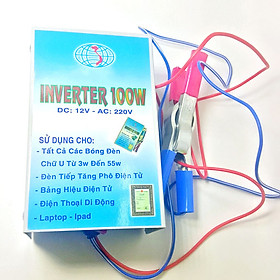 Bộ Đảo Điện Inverter 12V Ra 220V 100W