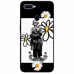 Ốp lưng in cho Oppo A7/ A5s Mẫu Chàng Trai Hai Hoa Cúc