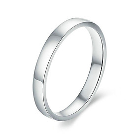 Nhẫn nữ Bạc Hiểu Minh NU401S nhẫn trơn