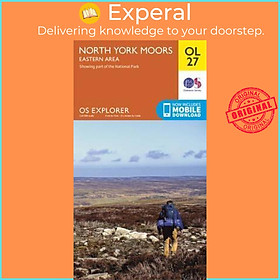 Sách - North York Moors - Eastern Area by Ordnance Survey (UK edition, paperback)