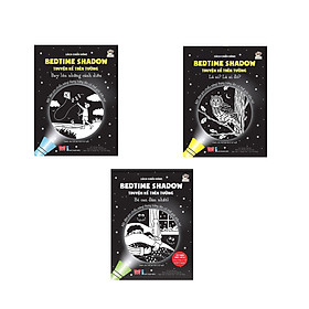 Combo 3 cuốn Sách chiếu bóng - Bedtime shadow - Truyện kể trên tường: Bé can đảm nhất + Là ai, là ai đó + Bay lên những cánh diều