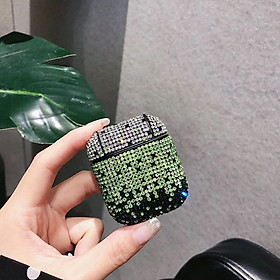 Mua Bao Case Silicon Cho Tai Nghe Apple Airpods Đính Đá Thời Trang Bảo Vệ Chống Sốc Cho Airpod CV112