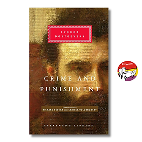Sách - Crime and Punishment (Everyman’s Library) by Fyodor Dostoevsky | Classics /Ngoại văn Bìa cứng