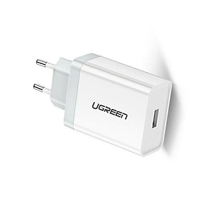 Sạc siêu nhanh usb chuẩn qc3.0 màu trắng Ugreen 179SN60271CD 5V 4.5A hàng chính hãng