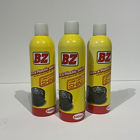 Chai xịt bảo dưỡng vỏ, nhựa nhám BZ