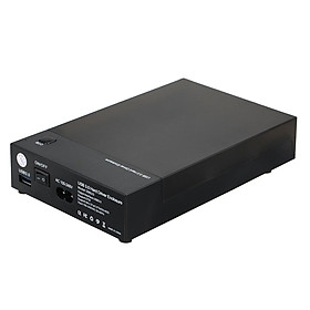 Vỏ bọc Ổ cứng SSD di động Hỗ trợ UASP OTB Một chạm USB 3.0 2.5 "3.5" SATA HDD-Size Cắm AU