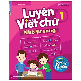 Sách - Luyện Viết Chữ Nhớ Từ Vựng 1 - Megabook