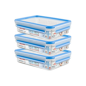 Mua Bộ 3 hộp bảo quản thực phẩm nhựa Tefal Masterseal Fresh (1200ml x 3) - Hàng chính hãng