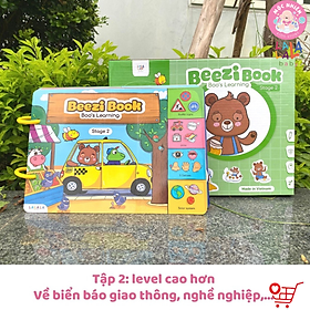 Học liệu bóc dán Busy Book cho bé Lalala Baby nhiều chủ đề đa dạng, song ngữ Anh Việt