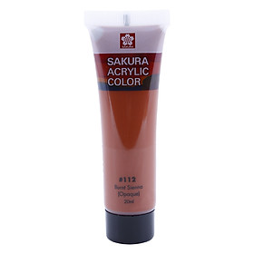 Tuýp Màu Vẽ Vải Acrylic Color Sakura -XAC20Ml