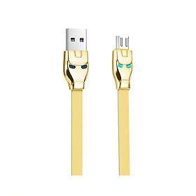 Mua Cáp sạc IronMan HoCo U14 cổng MicroUSB (Vàng) - Hàng chính hãng