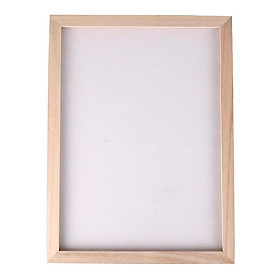 DIY Making Frame Screen Wood Paper Making Papermaking Mould Crafts 15x18CM