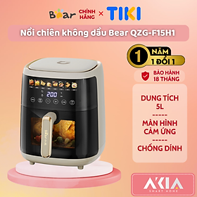 Mua Nồi chiên không dầu 5L Bear QZG-F15H1  màn hình điều khiển cảm ứng  chống dính  BH 18 tháng - HÀNG CHÍNH HÃNG