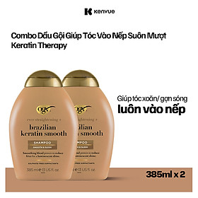 Combo 2 Chai Dầu gội đầu OGX - Dung Tích 385mlx2